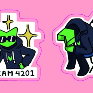 Vinyl Truvi Stickers
