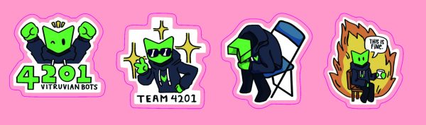 Vinyl Truvi Stickers